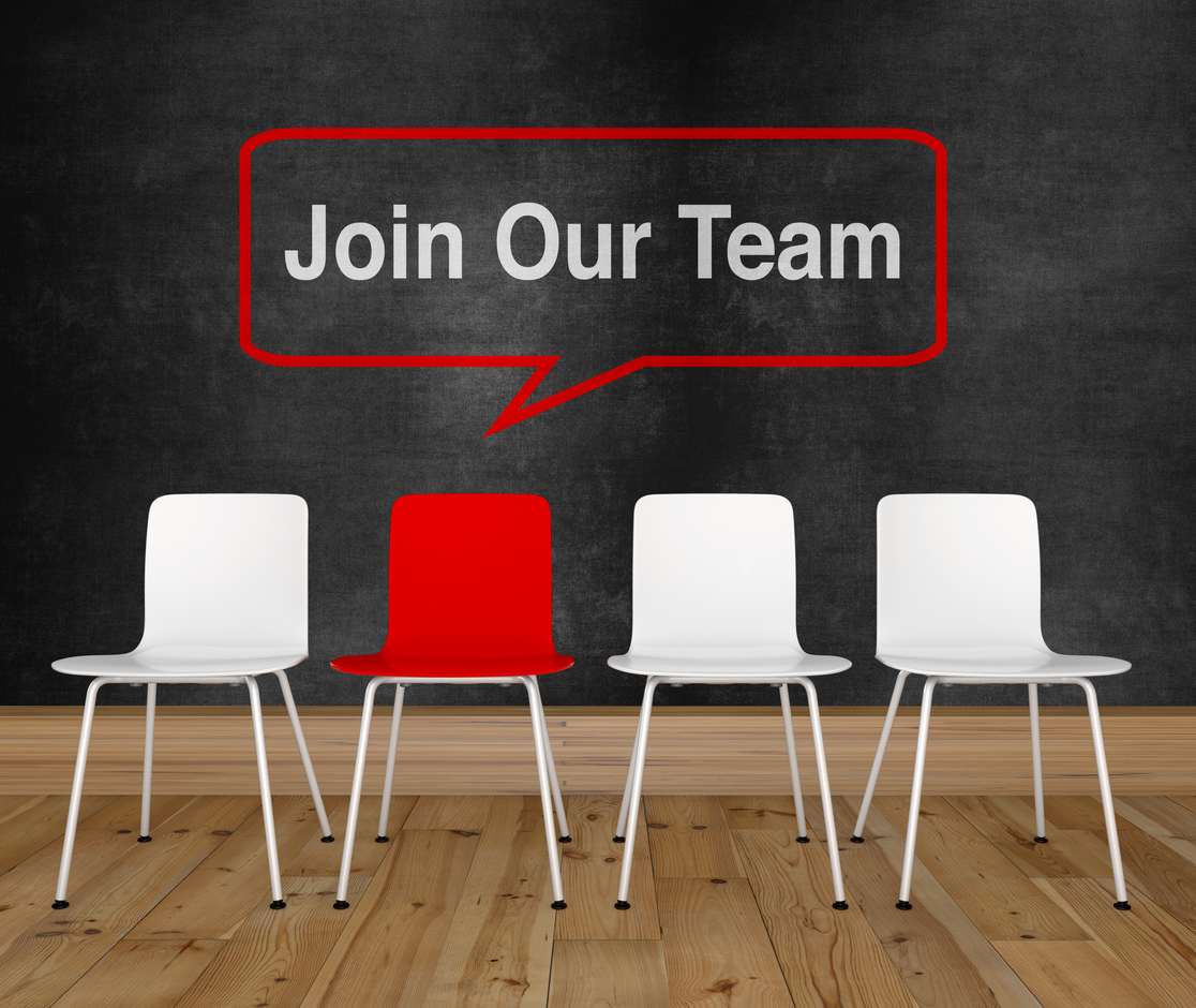 Join Our Team, Blackboard concept